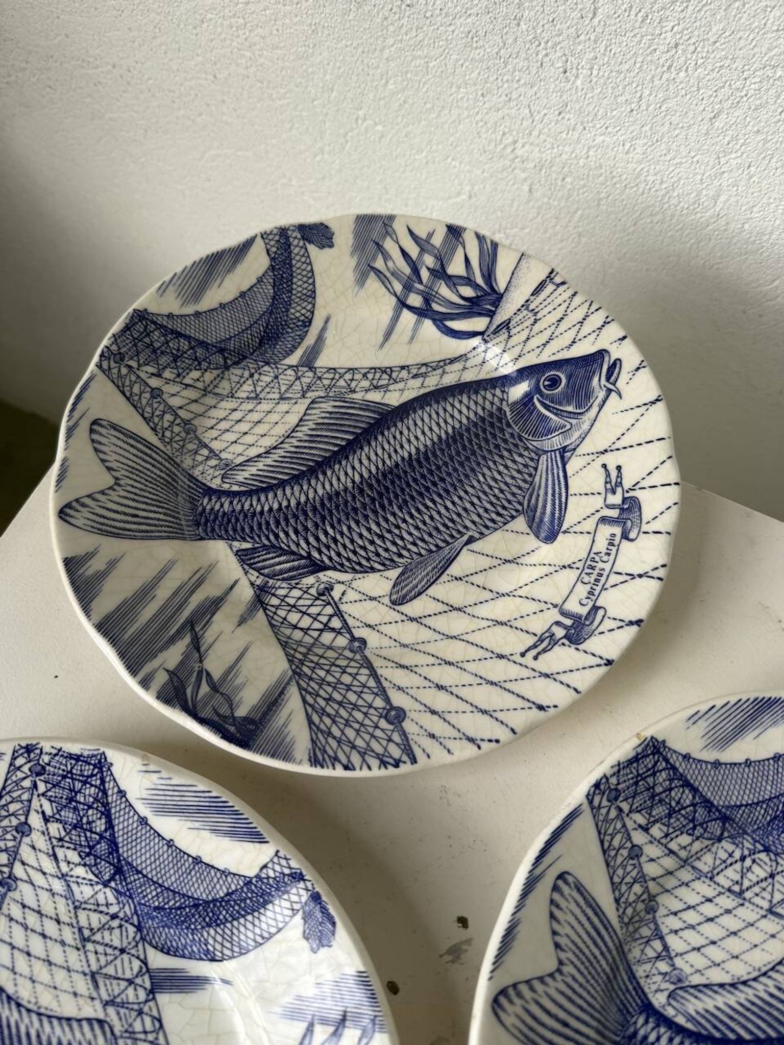 Fish plates x3