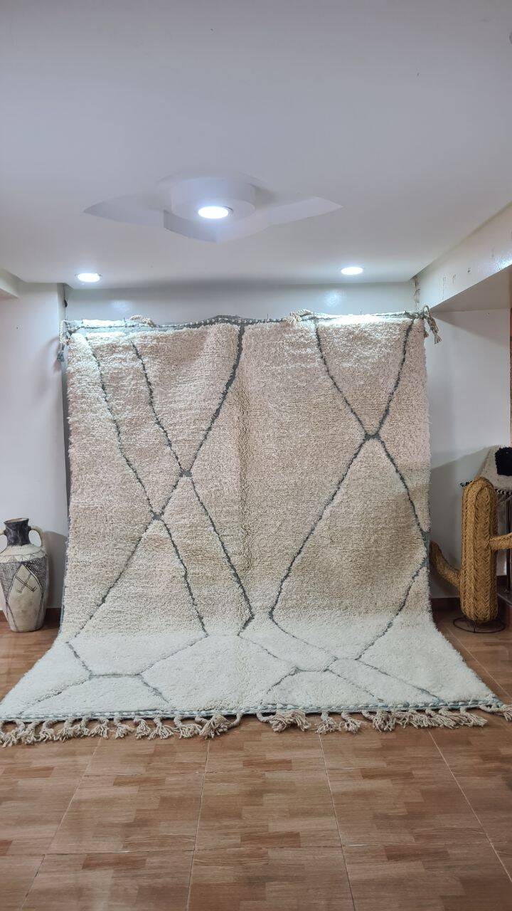 Handmade Berber wool rug 300X200 cm