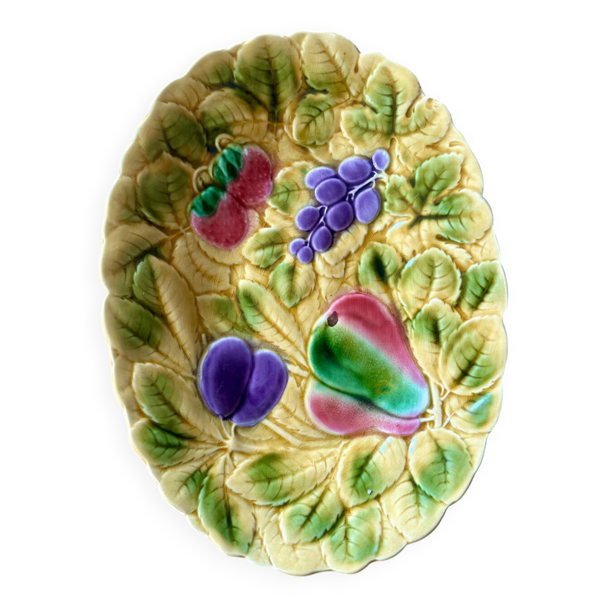 Sarreguemines slip dish