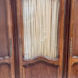 3-piece cherry wood bookcase, LXV style