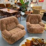 Fauteuils vintage pantoufle