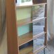 Modernist wooden library attributed to Pierre Guariche - 50s/60s