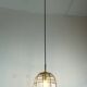 glashuette limburg hanging LAMP 1960's 70's glass pendant light model 4184