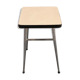 Tabouret en formica blanc