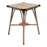 Guéridon anglais LLoyd Loom des années 1930