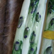 Old Vallauris slipware plate