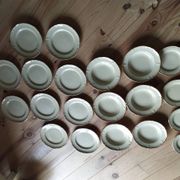 Service de table ancien gien – modèle niderviller – ensemble exceptionnel
