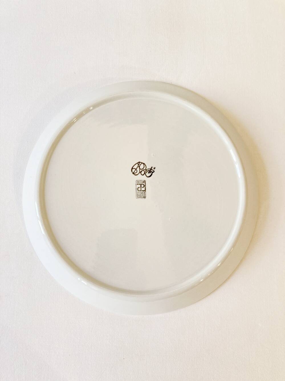 Gio Ponti plate for Franco Pozzi, 1967