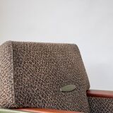 Pair of 1950s Lounge Chairs with Teak Arms