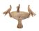 Petite coupe en corne sculptée