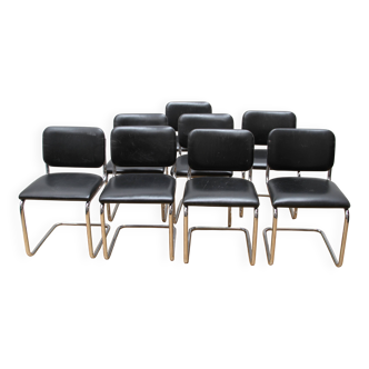 Suite of 8 Cesca chairs, Knoll