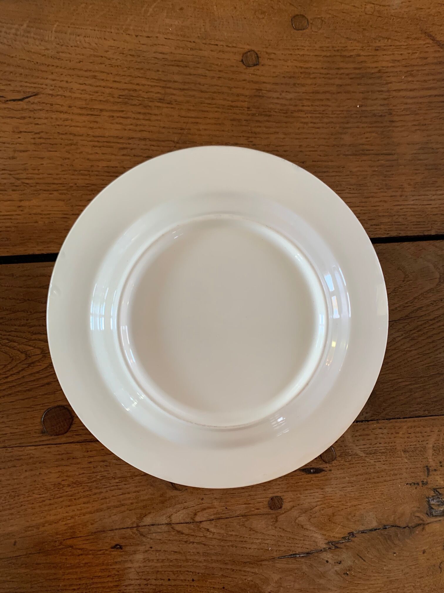 Antique ceramic plate