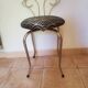 Art Deco swivel dressing table chair