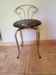 Chaise de coiffeuse style art déco pivotante