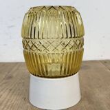 Vintage White Porcelain Ceiling Light, 1970s