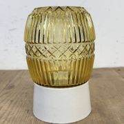 Vintage White Porcelain Ceiling Light, 1970s