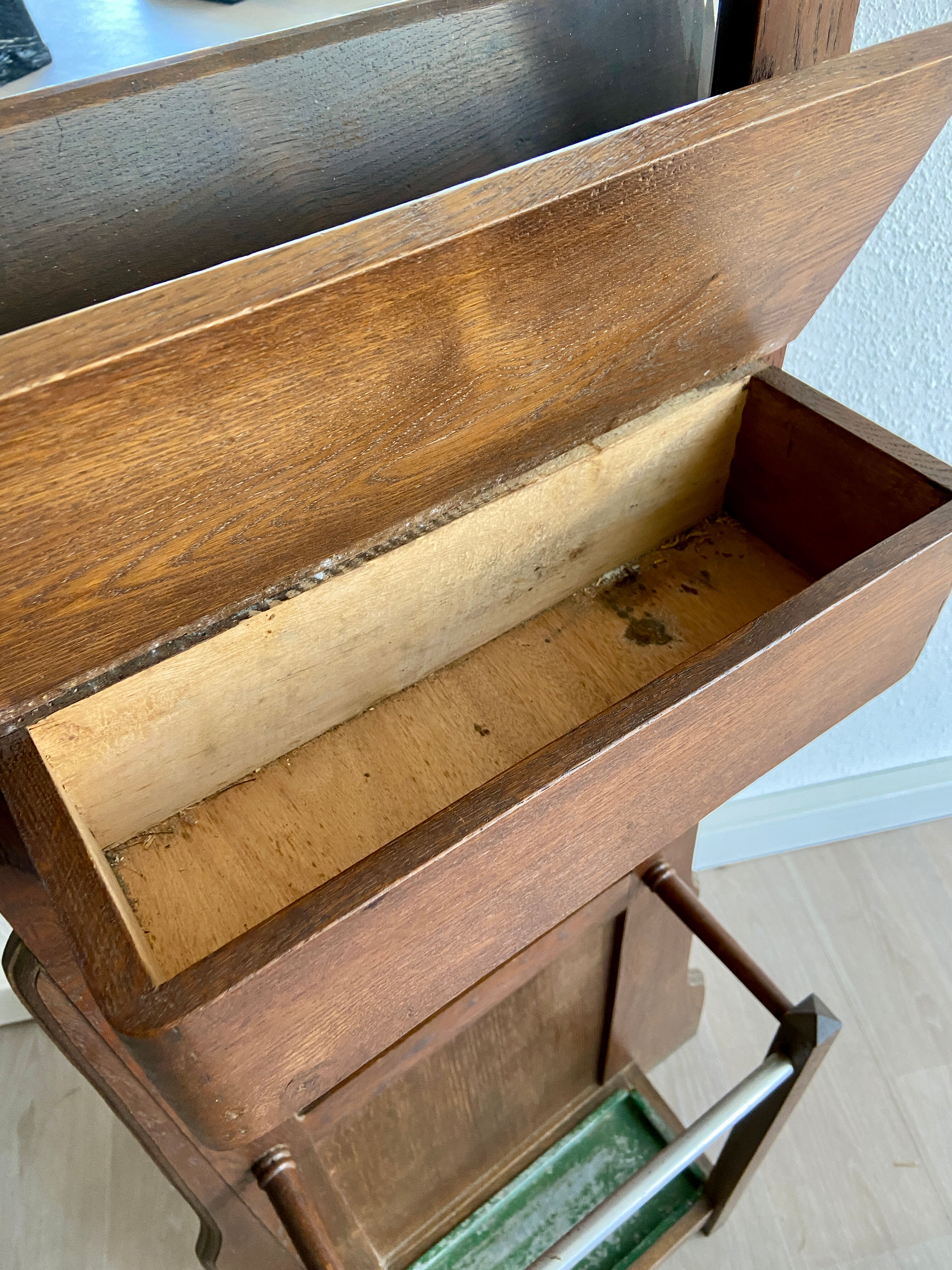 Old art deco coat rack 1940-50