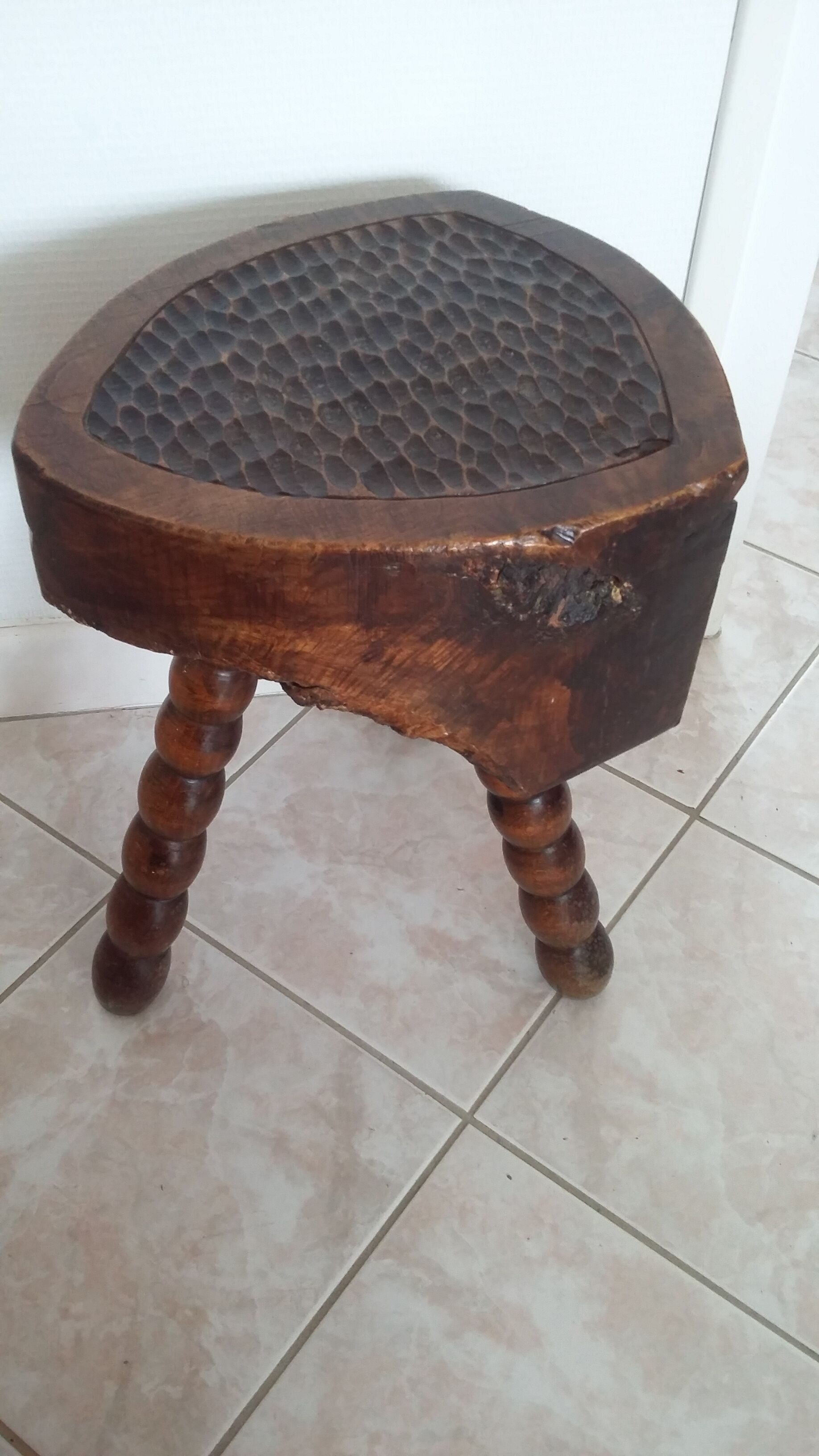 Brutalist stool