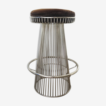 Tabouret de bar à armature métallique