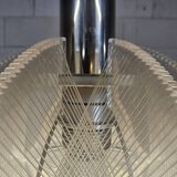 Vintage Space-Age Paul Secon nylon wire pendant lamp Sompex