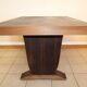 Art deco table in Macassar ebony