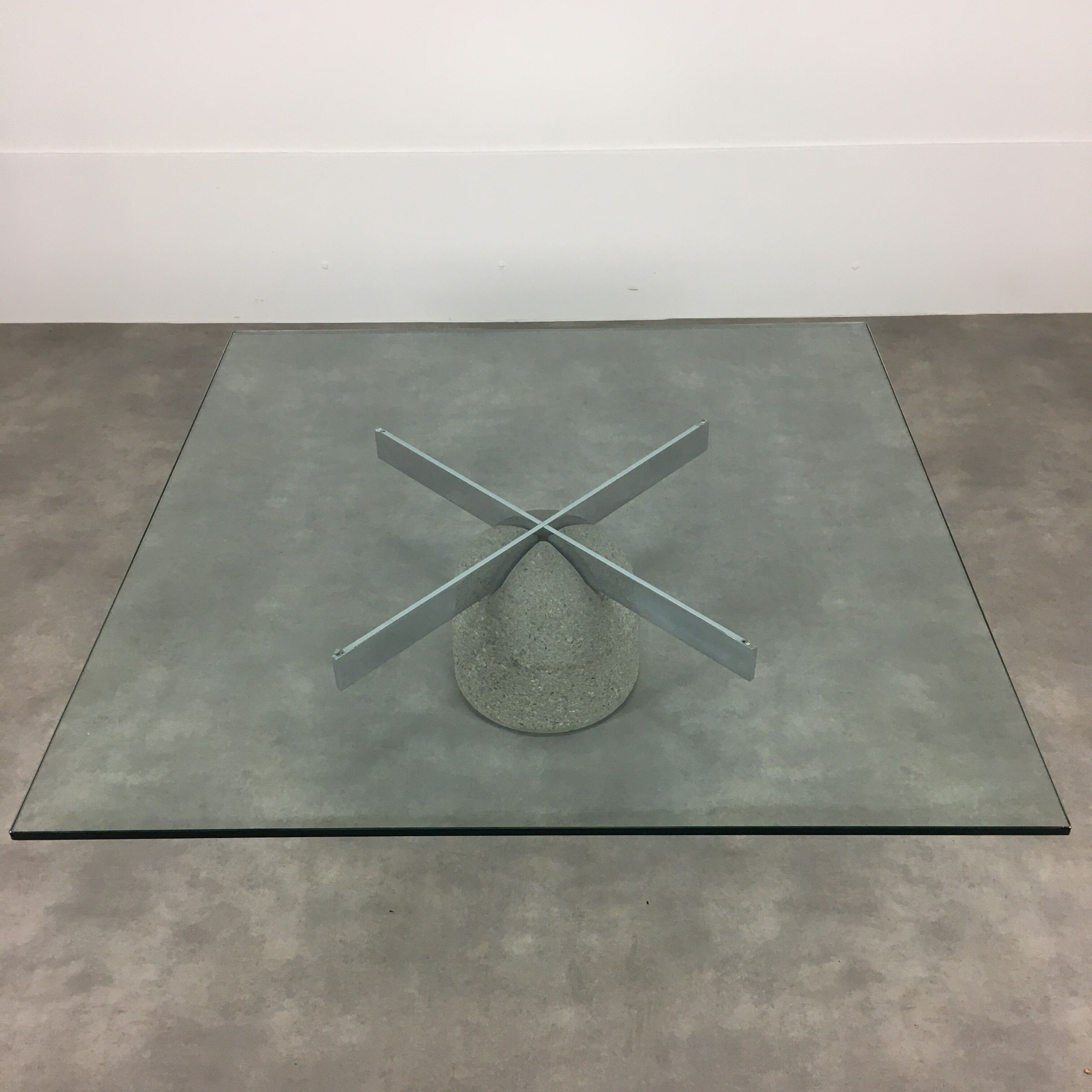 Paracarro coffee table by Giovanni Offredi for Saporiti, Italy 1970