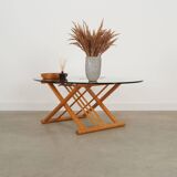 Table basse en hêtre, design danois, années 1990, designer : Andreas Hansen, production : Haslev Møbelsnedkeri