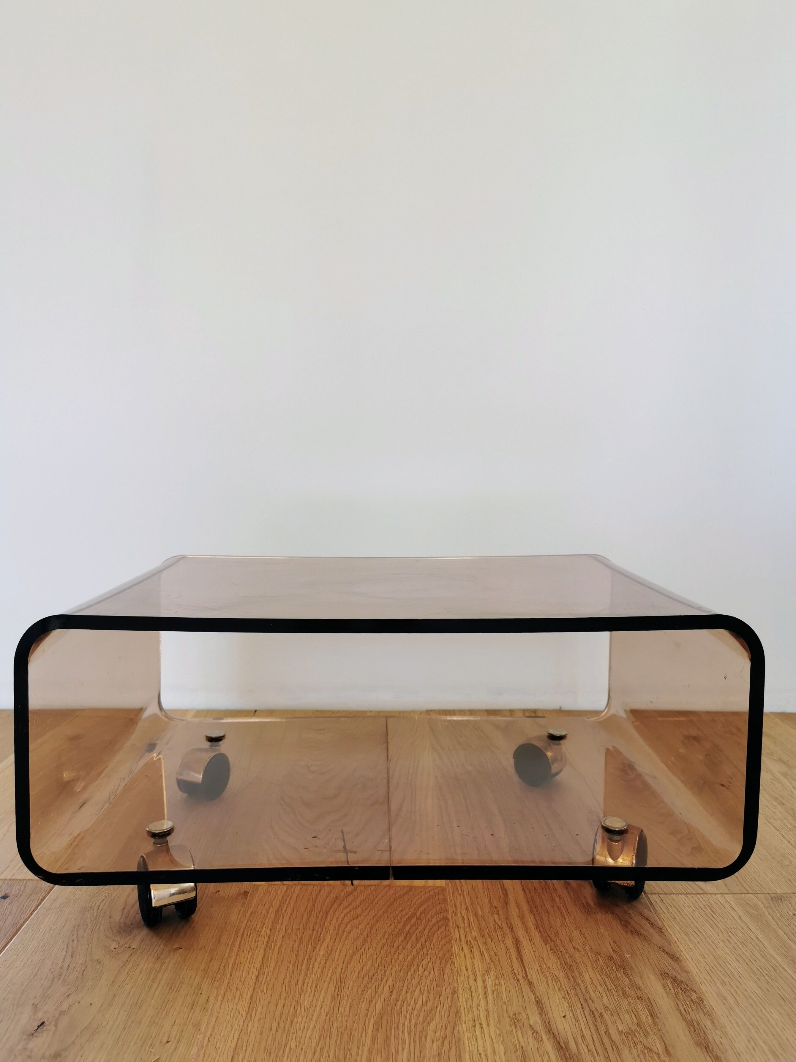 Plexiglas TV stand