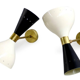 Wall lamps in the style of Italian creations of the 1950s