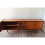 Scandinavian teak row circa 1960