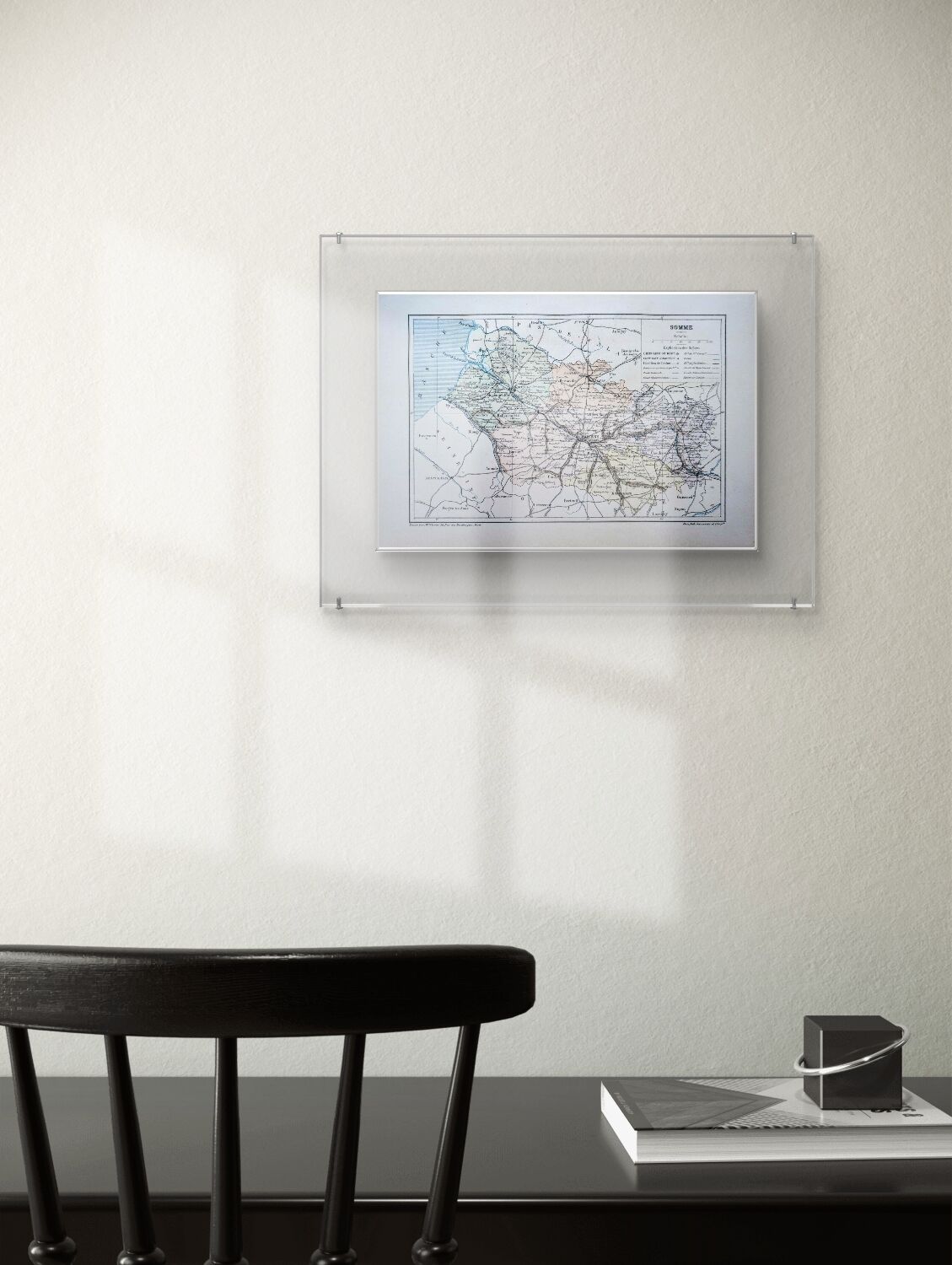 Printed in 1889, Somme, Hauts-de-France.