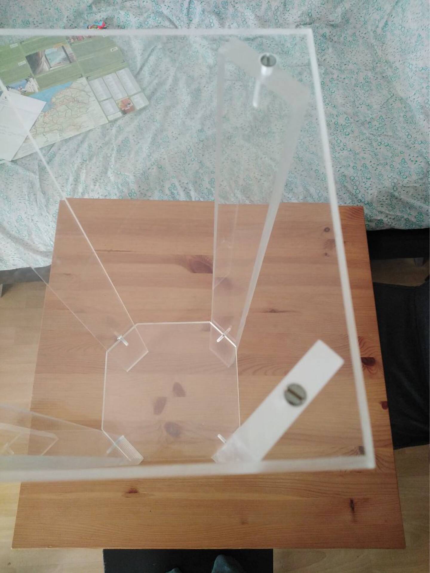 Console plexiglass