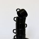 Batch of black cups