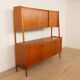 Vintage highboard | Wall cabinet | Teak | 175 cm