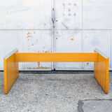 Removable desk in ash and aluminum Italy 60s