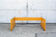 Removable desk in ash and aluminum Italy 60s