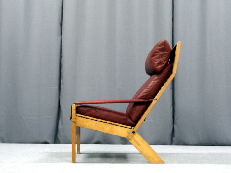 Leather armchair 1960