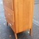 Vintage chest of drawers compass feet