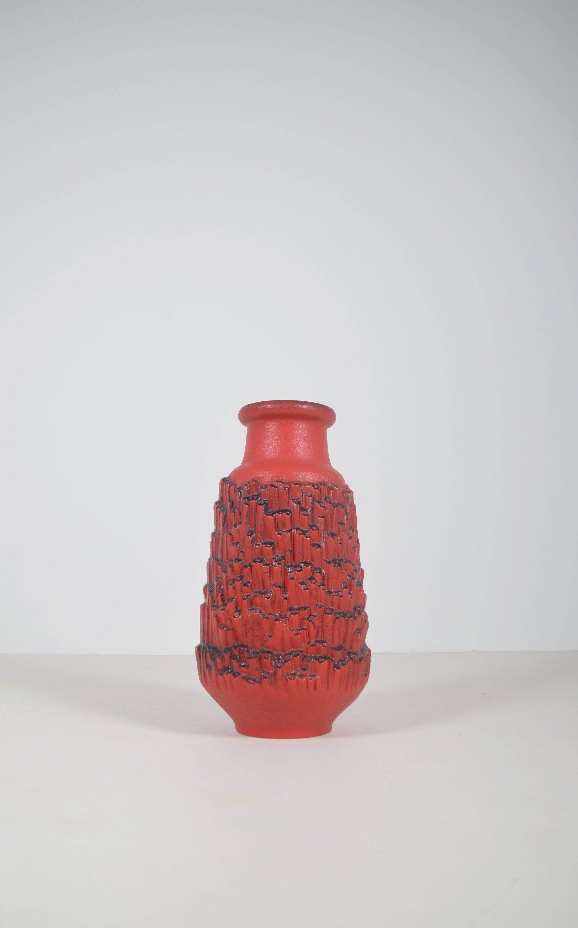 Basalt floor vase designed by Dieter Peter for Carstens Tönnieshof, 1960s