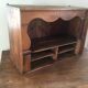Antique wall-mounted shelf unit