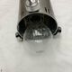 Vintage smoked glass pendant light, Italian work
