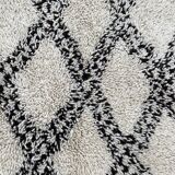 Berbere carpet beni ouarain old 125x210 cm