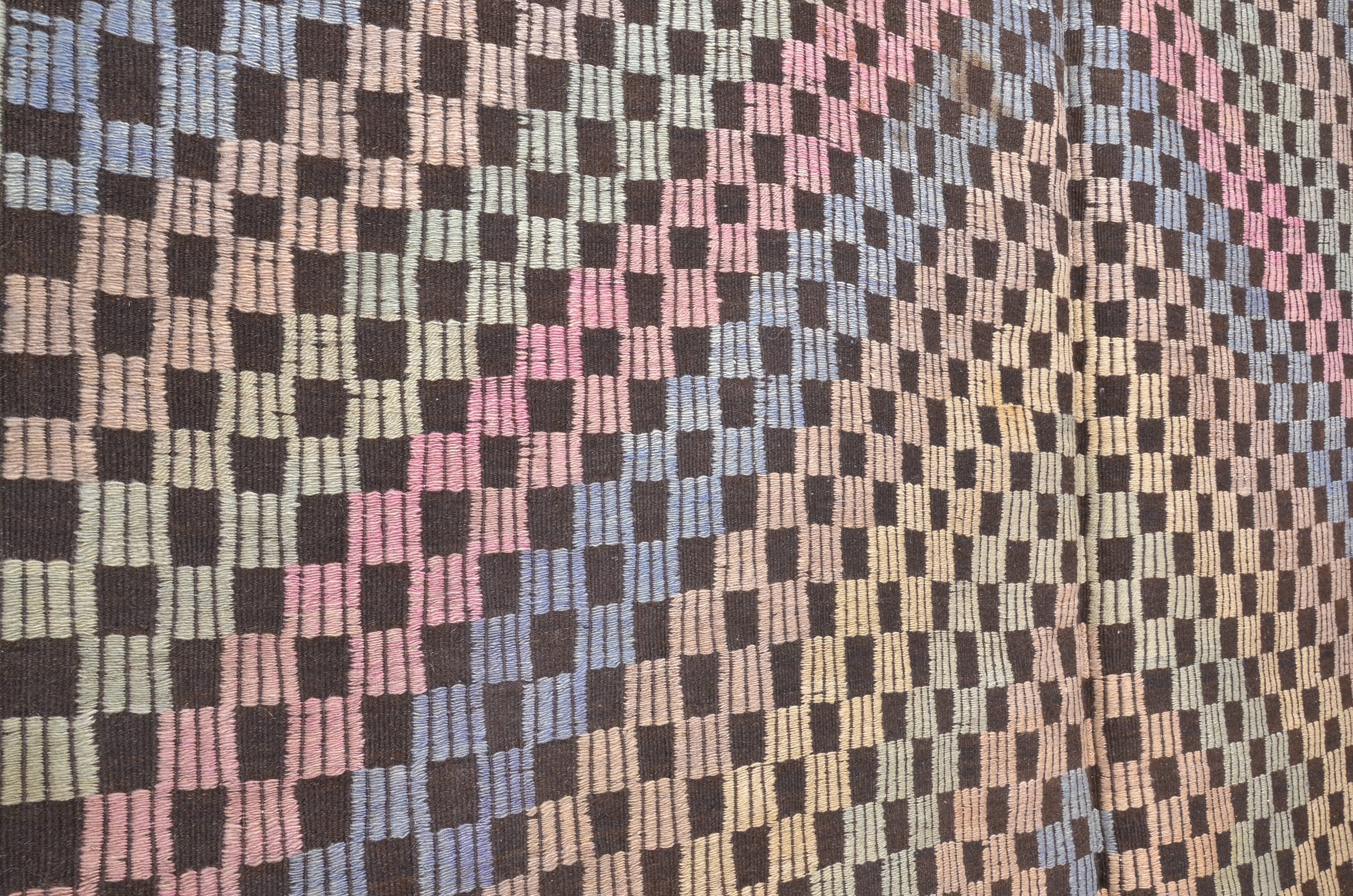 Colourful Neutral Home Living Kilim Rug sku 1891