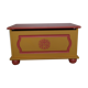 Solid pine toy chest