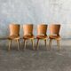Set of 4 Baumann bistro chairs, 1960s