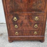 secretaire restauration en acajou du xix ème siecle