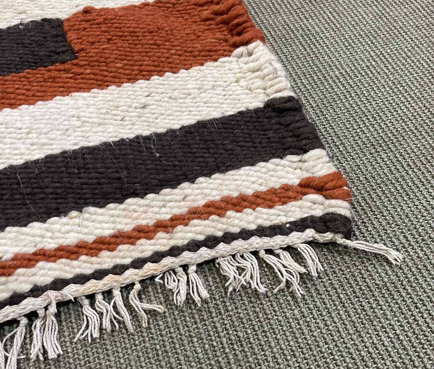 Moroccan handmade wool rug