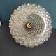 Vintage French hanging glass lamp