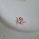 Antique plate with cherry blossom decoration