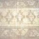 Tapis Oushak orange et beige sku 1153